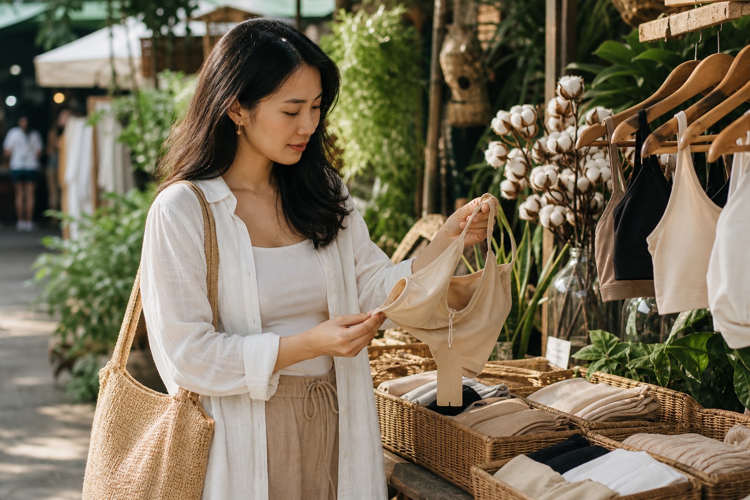 Nội y bền vững — mua ít hơn, chọn kỹ hơn, sống có ý thức hơn